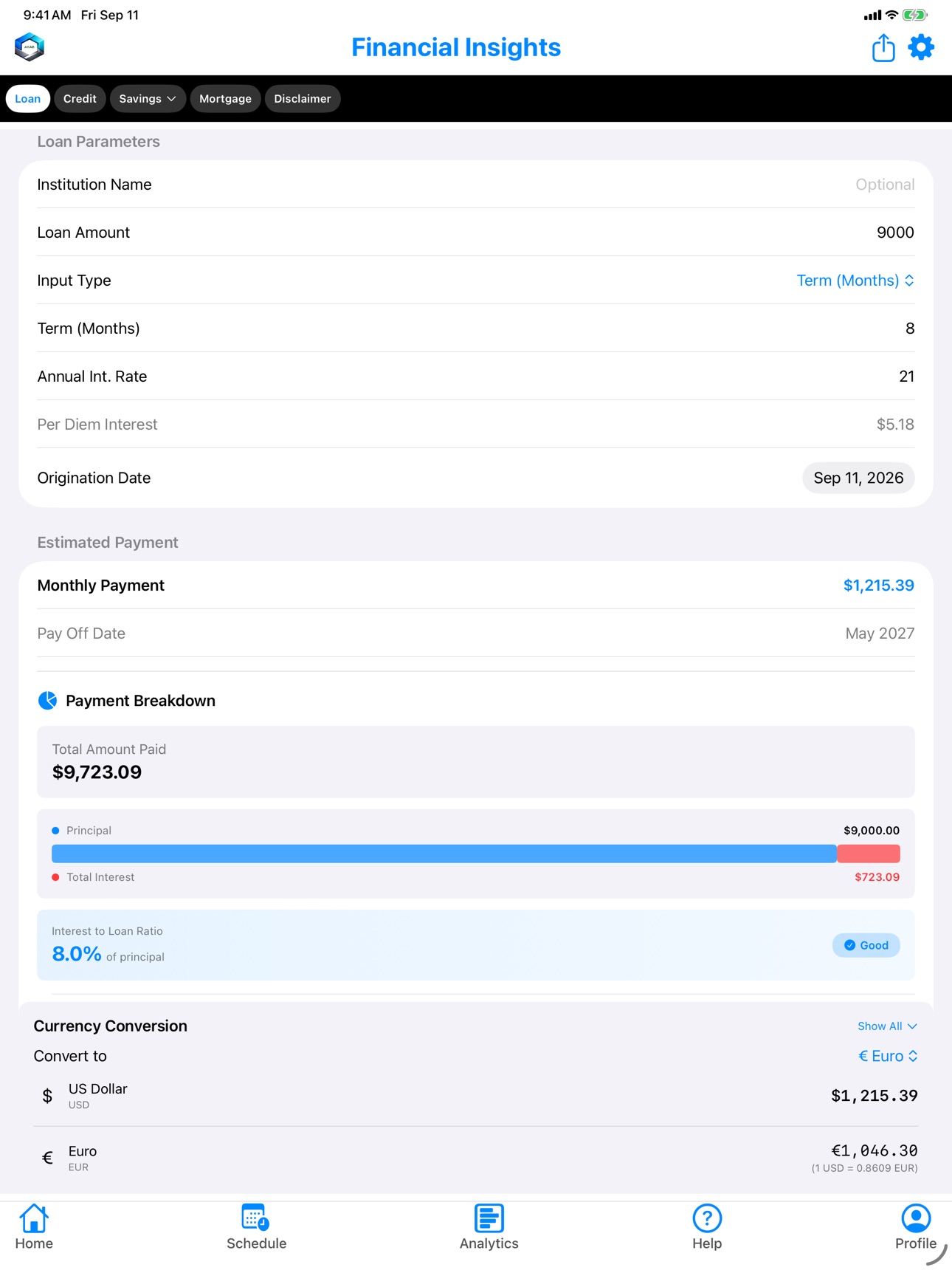 Screenshot 10 of FinSight - Finance Tools