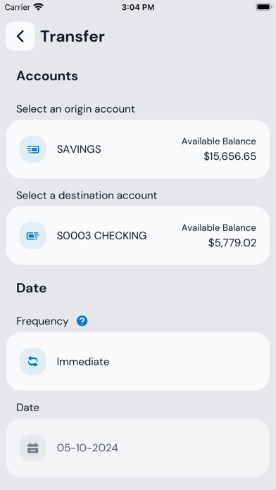 Champion CU Mobile Banking Screenshot