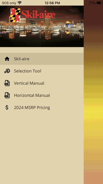 Skil-aire Selection Tool