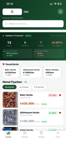 Hurda Fiyatları Screenshot 7 of 8