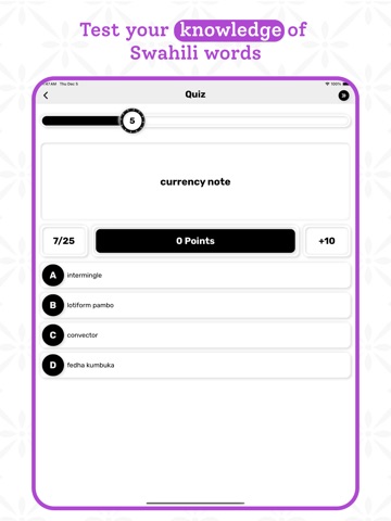 Swahili | Swahili Dictionary iPad screenshot