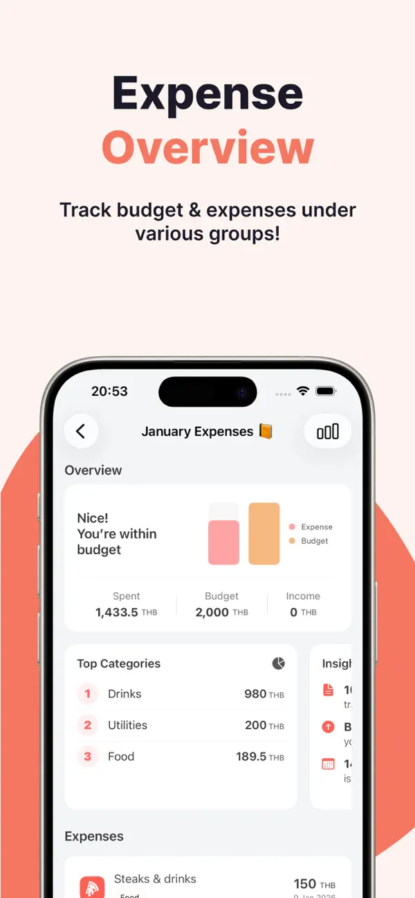 Screenshot #3 pour Expense Tracker Diary App