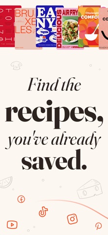 Any Recipe: Photo Cookbook iPhone screenshot
