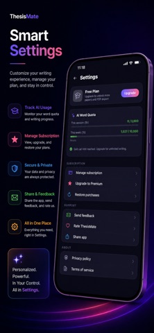 ThesisMate: Research Assistant Screenshot 10 of 10