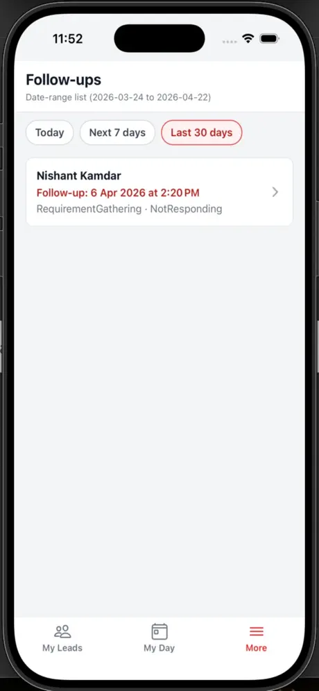Cling Sales‑App screenshot 5