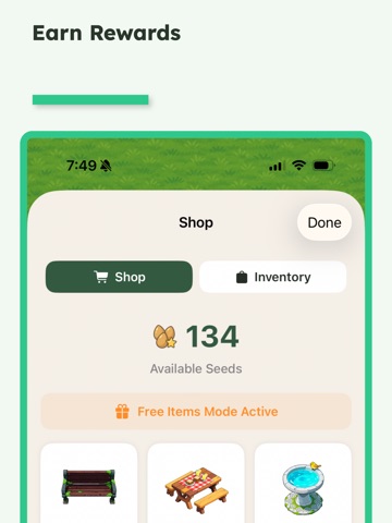 Grow Buddies - Plant Care Game iPad screenshot