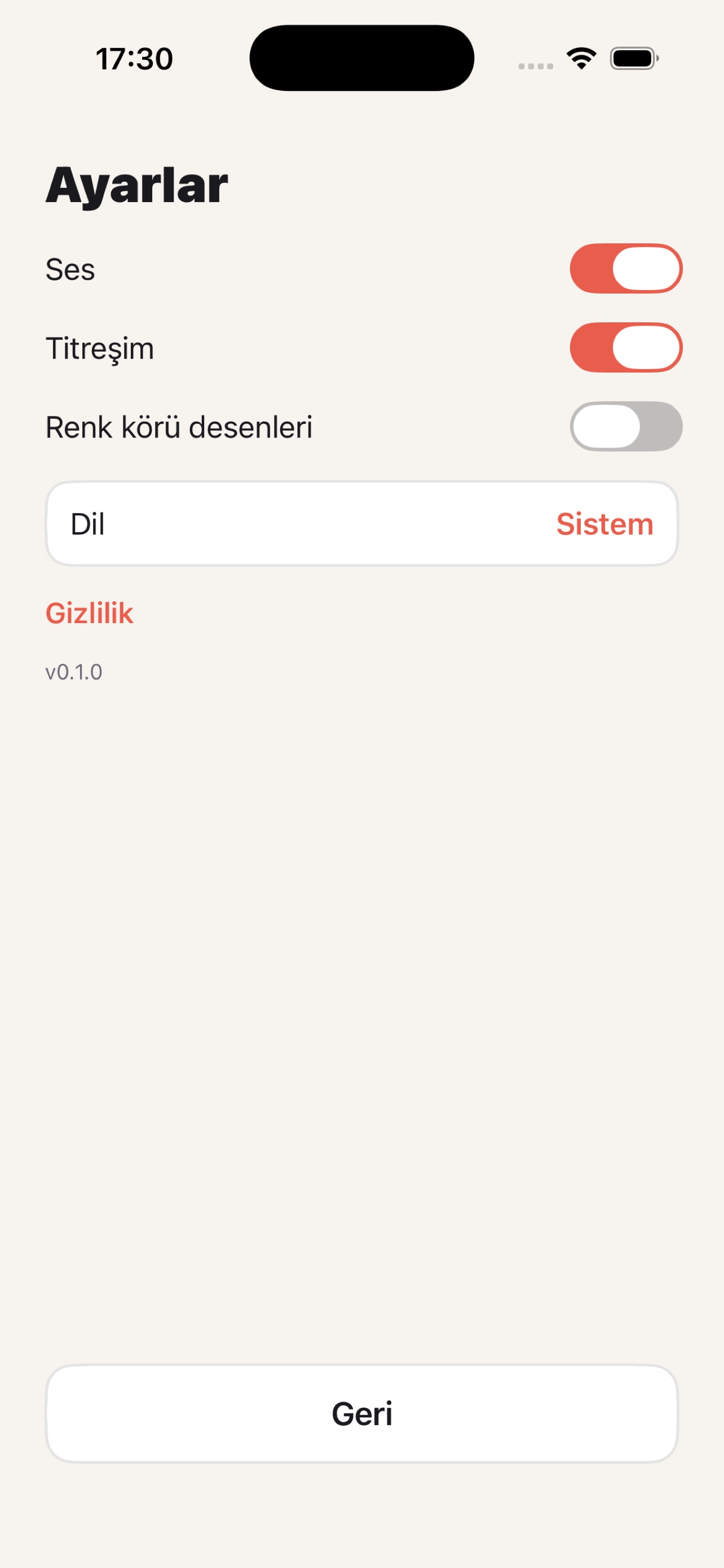 Screenshot 1 of Swipe Merge Colors