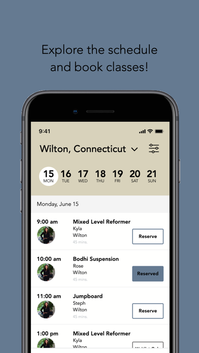 Athleto Pilates iPhone screenshot 3 - Health & Fitness app