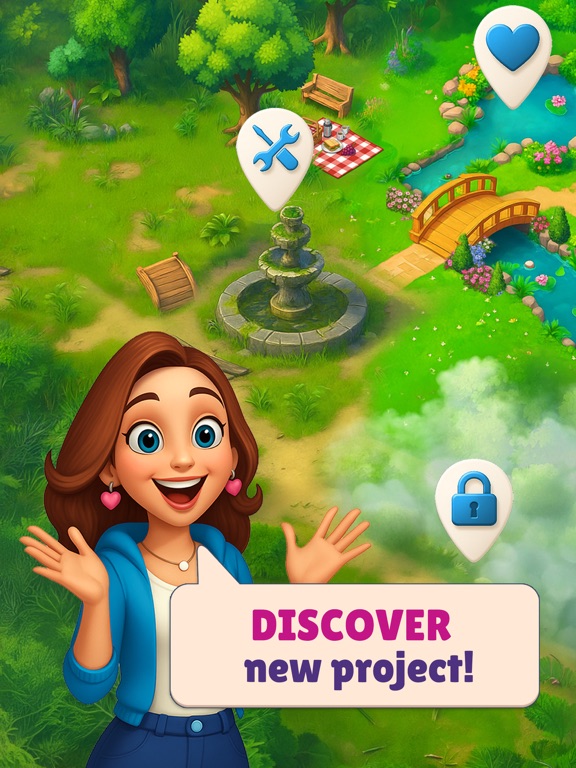 Garden Design Makeover iPad screenshot