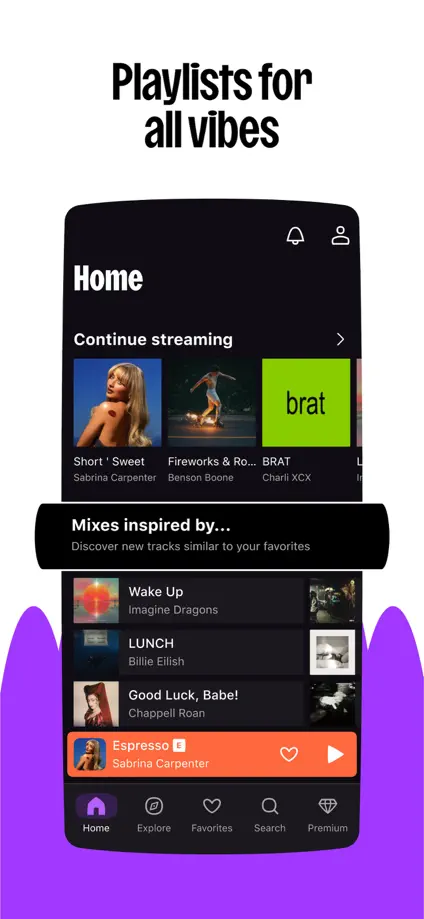 Deezer, App Store screenshot 6