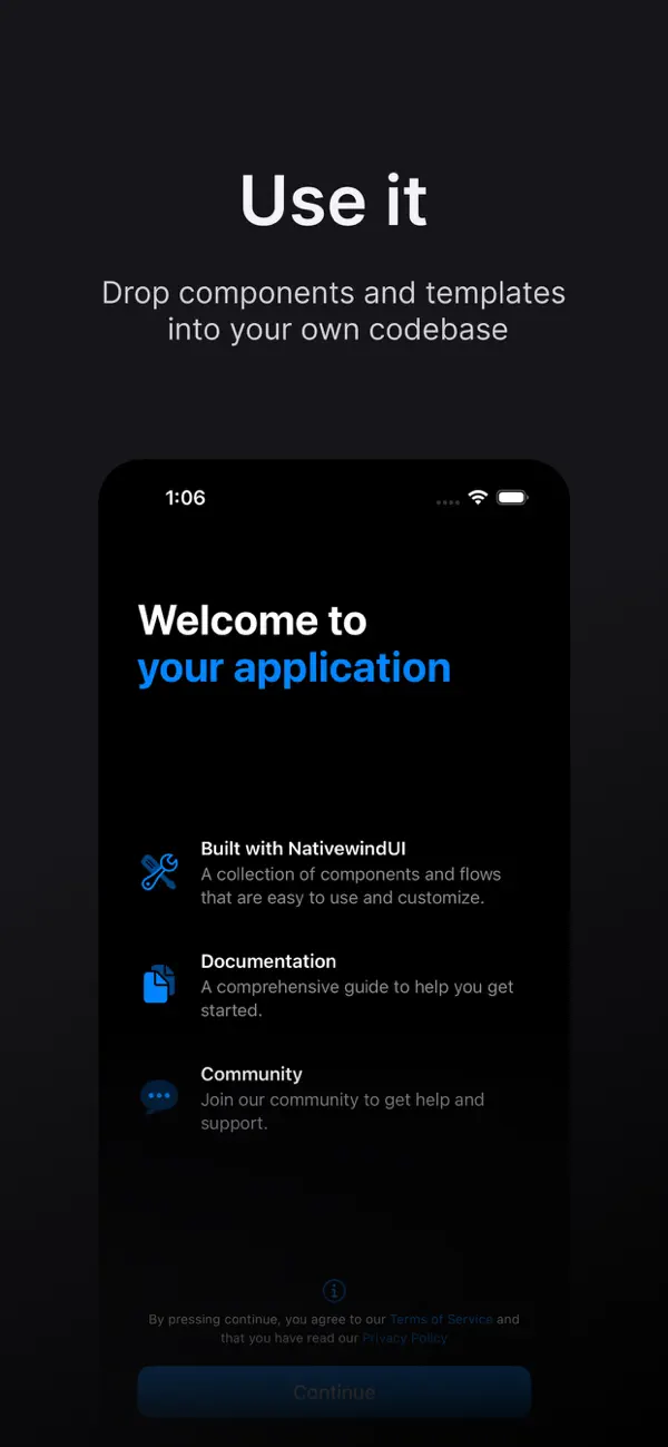 #3. NativewindUI (iOS) Ved: Founded Labs Inc