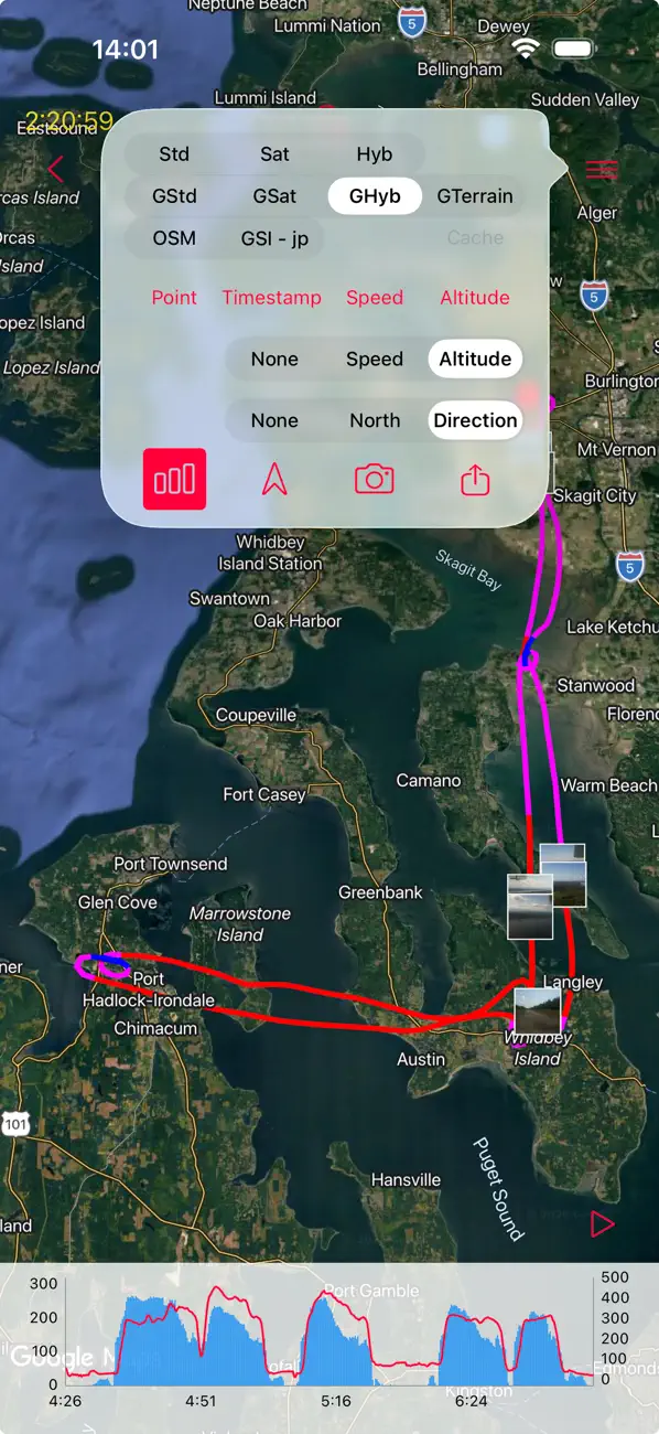 Screenshot #2 pour GPS-Trk 3