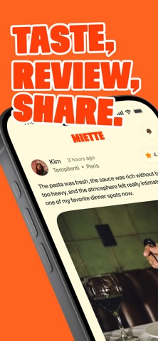 Miette - food recs by friends screenshot