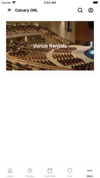 Calvary Orlando App Screenshot