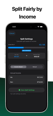 Parity: Couple Expense Tracker Screenshot 2 of 6