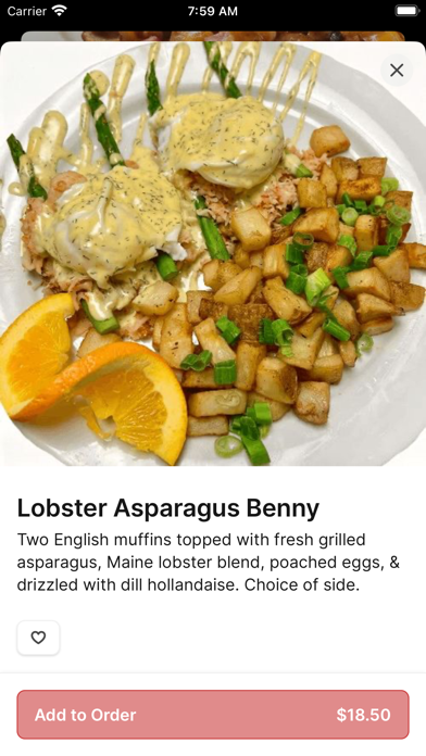 Sweet Berry Cafe iPhone screenshot 3 - Food & Drink app