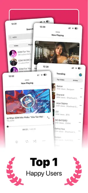 Tubidy - Music & Videos iPhone screenshot 1