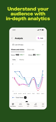 Linktree: Link in Bio Creator App Store preview screenshot 5