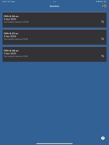 FIFA Football Agent Exam iPad screenshot