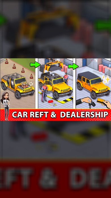 Idle Car Dealer Tycoon 3D Game Screenshot