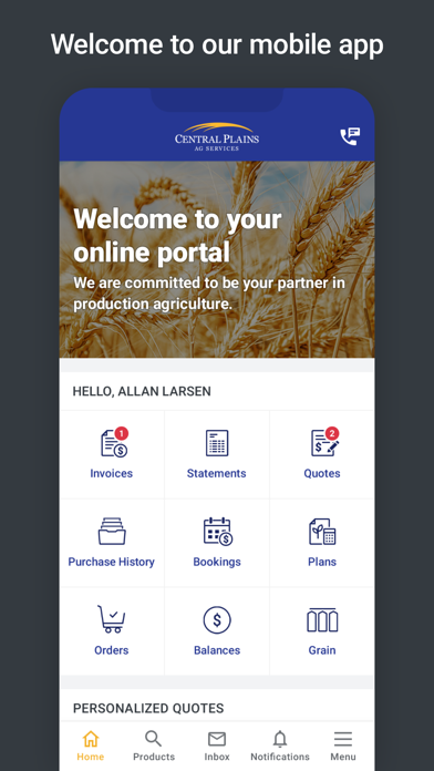 Central Plains Ag Screenshot