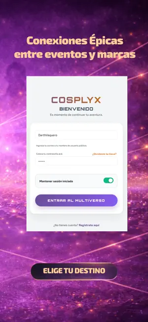 COSPLYX screenshot 1