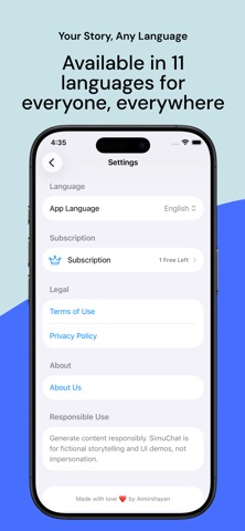 SimuChat：聊天故事视频 screenshot