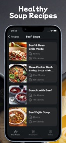 Soups: Prep Healthy Recipes screenshot