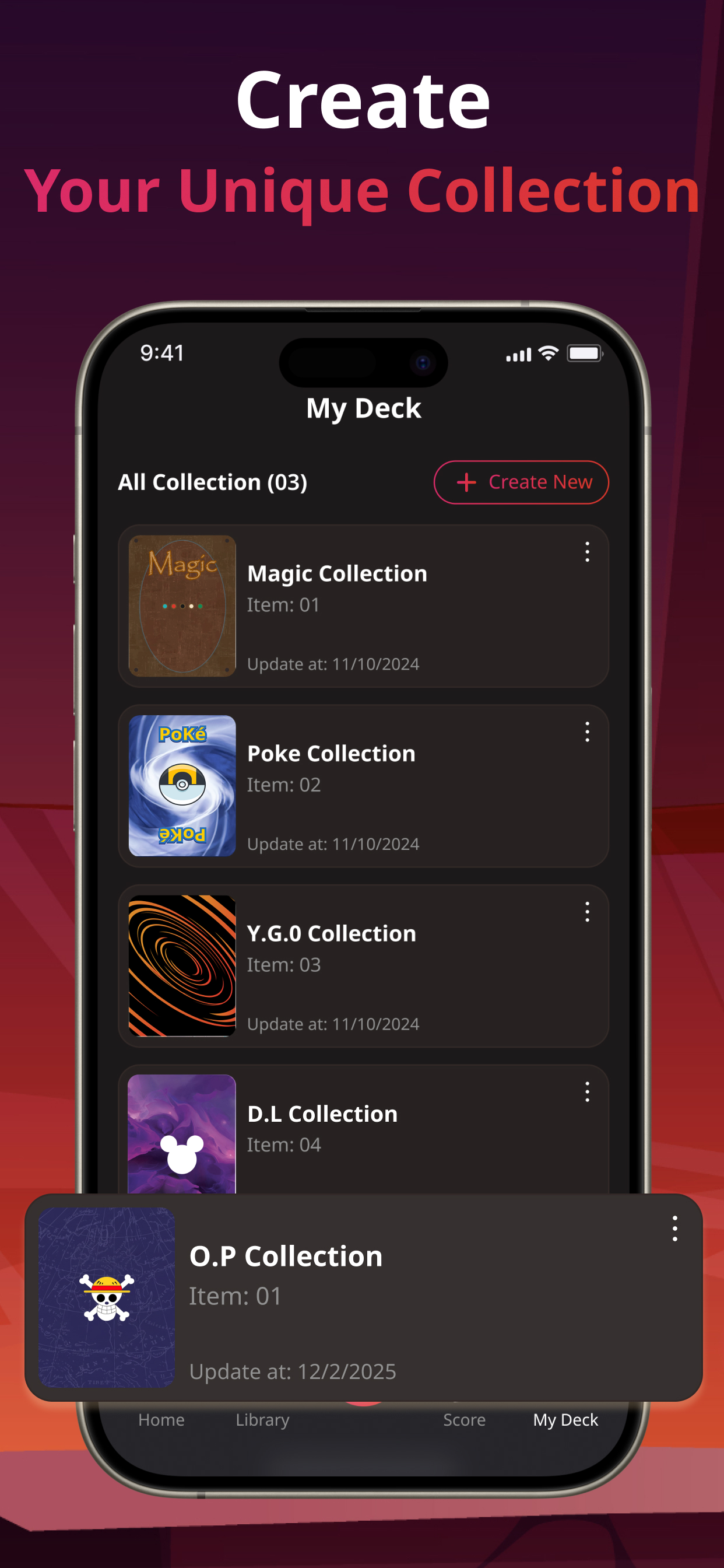 TCG Card Identifier Value