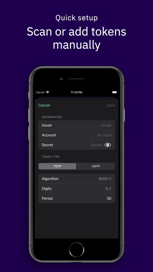 #4. Chronos Authenticator (iOS) By: Joel-David Wong