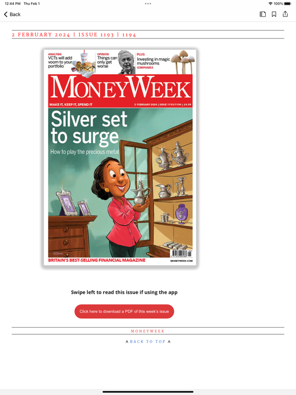Screenshot #6 pour MoneyWeek