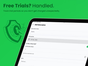 SubSafe: Manage Subscriptions iPad screenshot