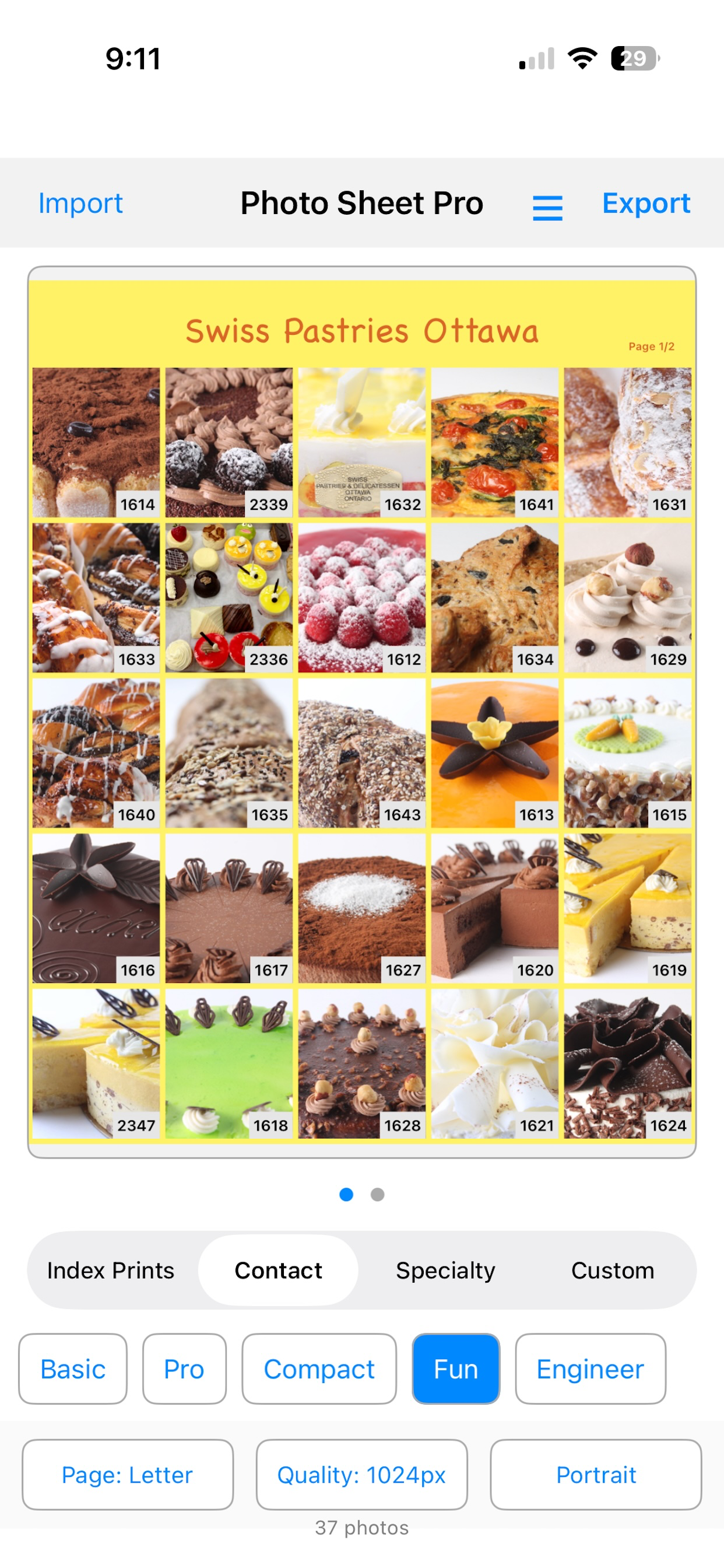 Photo Sheet Pro screenshot 7