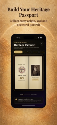 Face Origin: AI Ancestry Test iPhone screenshot