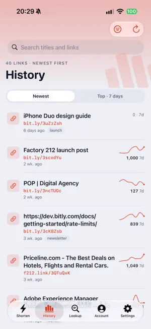 Shortly screenshot 2