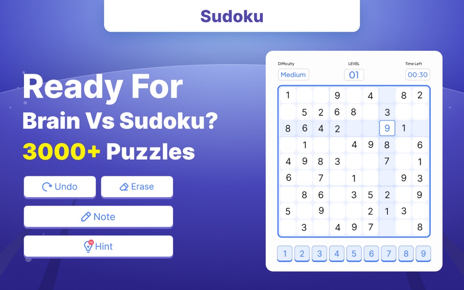 Sudoku Mind Puzzle: Math Games - 1.2 - (macOS)