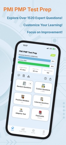 PMI PMP Test Prep Screenshot 1 of 6