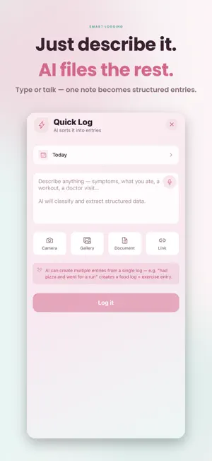 Ankol: Symptom & Health Log screenshot 2