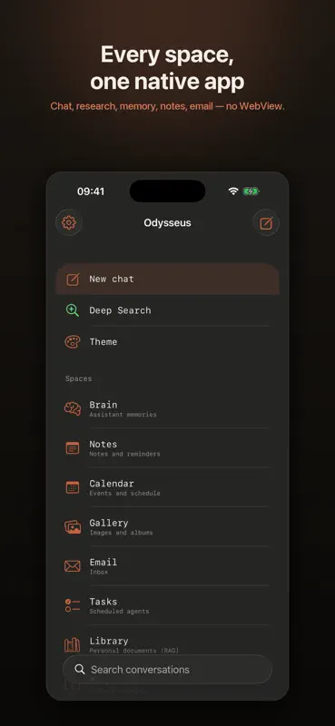 Odysseus - Mobile screenshot 2 of 5