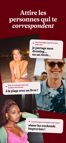 Tinder: appli de rencontre App Store preview screenshot 2