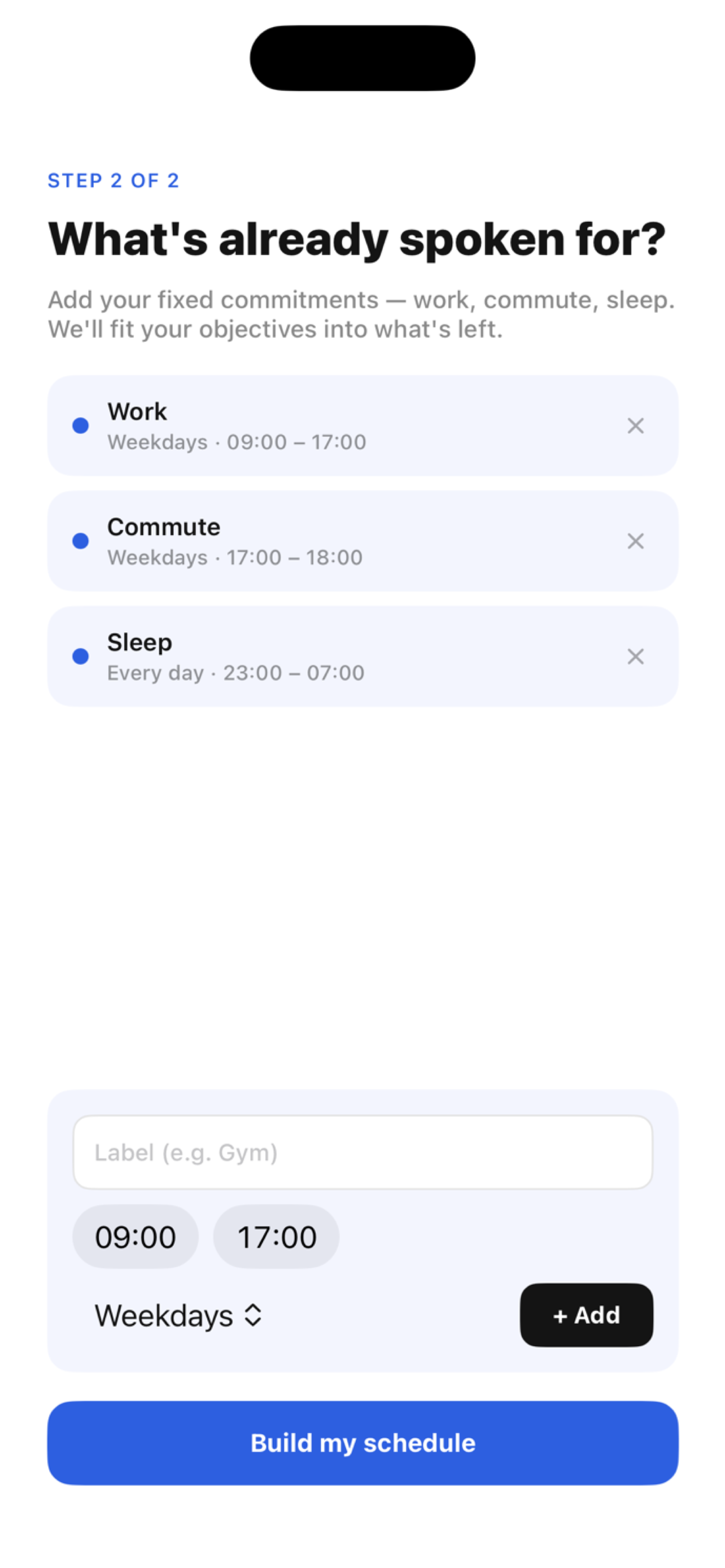 1 Month screenshot 4