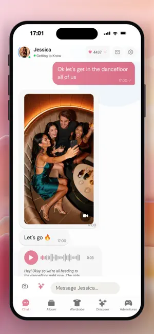 AI Chat Companion: Kissable screenshot 4