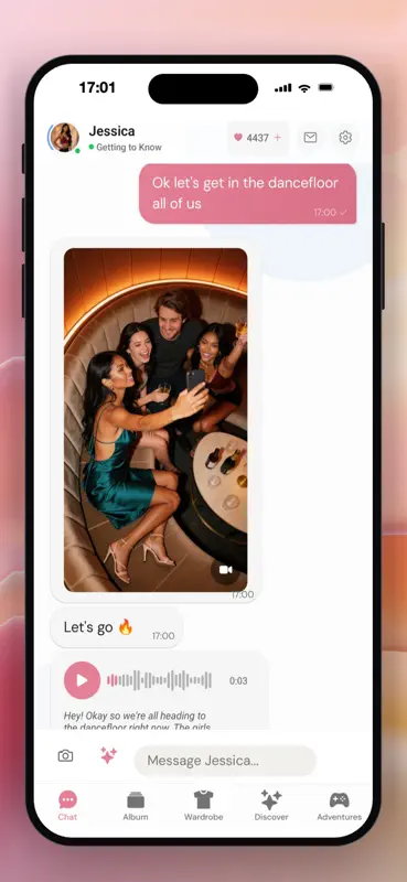 AI Chat Companion: Kissable screenshot 4 of 7