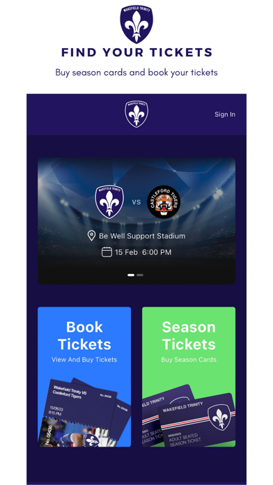 Wakefield Trinity RLFC Screenshot 4 - AppWisp.com