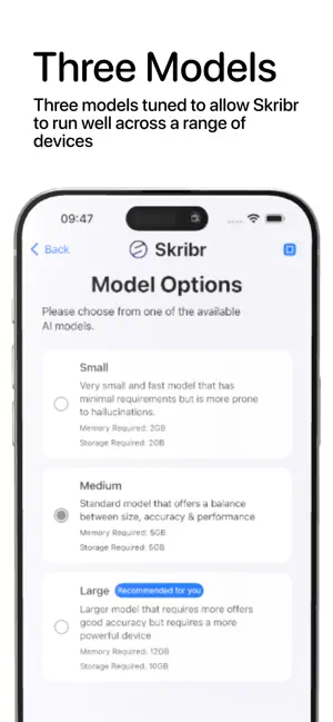Skribr: Local AI Chat screenshot 3