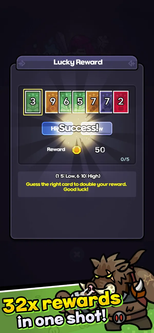 Hero Blasters: Defense Hack screenshot 4 - game app interface