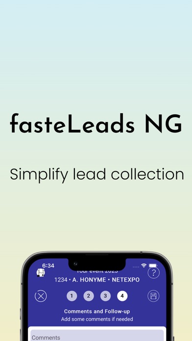 fasteLeadsNG Screenshot