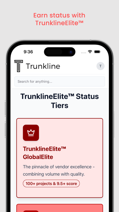 Trunkline iPhone screenshot 7 - Business app