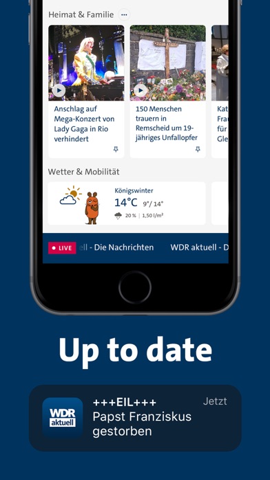 WDR aktuell Screenshot