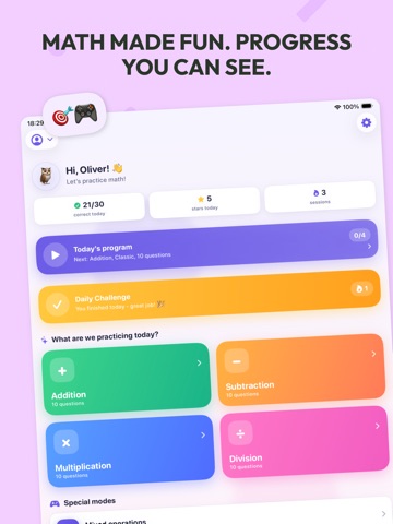 Learn Math: Online School iPad screenshot